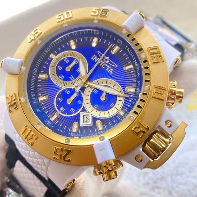 INVICTAサブアクア メンズ腕時計クロノグラフ 定価18.4万 - 通販