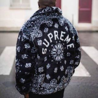 シュプリーム(Supreme)のSupreme Bandana Faux Fur Bomber Jacket(ブルゾン)