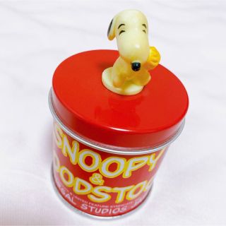 スヌーピー(SNOOPY)のスヌーピー 小物入れ 缶(小物入れ)