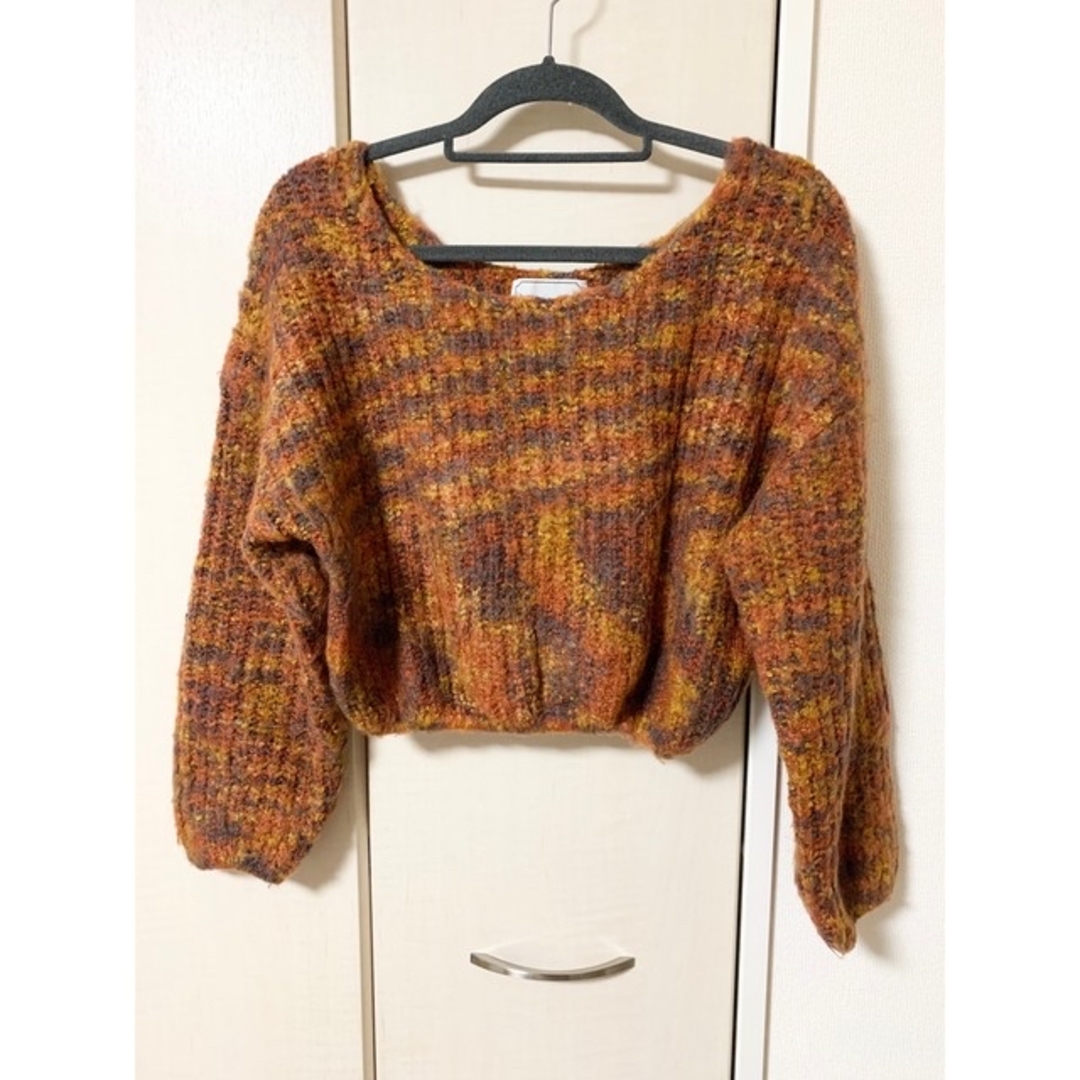 Lily Brown(リリーブラウン)の美品❗️即日発送❗️リリーブラウン LilyBrown⭐︎ミックスニット レディースのトップス(ニット/セーター)の商品写真