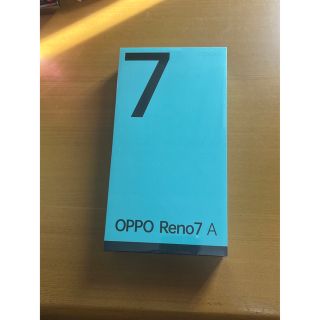 oppo reno 7a 新品未開封(スマートフォン本体)