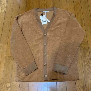 ザラ(ZARA)のZARA カーディガン XL 新品(カーディガン)