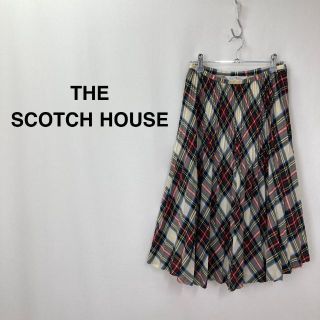 ザスコッチハウス(THE SCOTCH HOUSE)のTHE SCOTCH HOUSE ザ・スコッチハウス チェック柄スカート(ロングスカート)