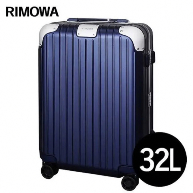 最安値級価格 RIMOWA - RIMOWA リモワ ハイブリッド キャビンS 32L マットブルー トラベルバッグ+スーツケース