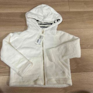 プチバトー(PETIT BATEAU)のプチバトー　ボアパーカー　6a 新品未使用(ジャケット/上着)