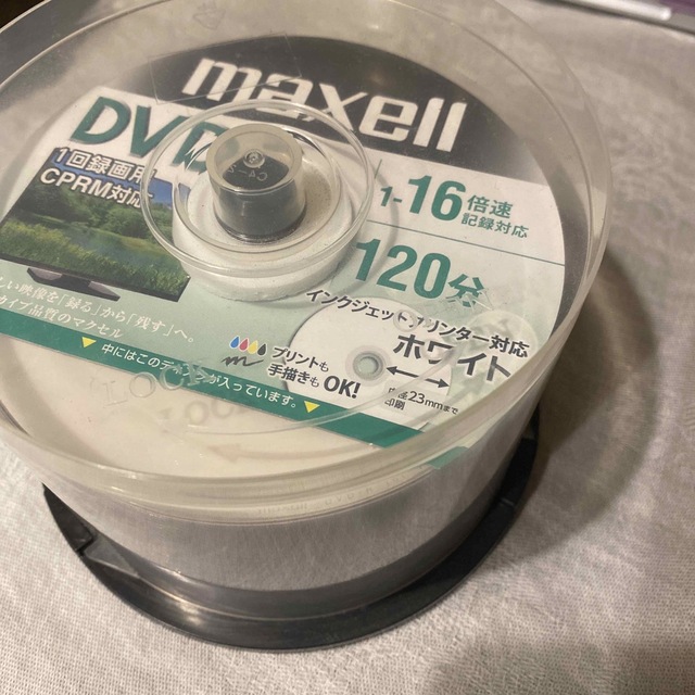 maxell 録画用 DVD-R 標準120分 16倍速 47枚ほど エンタメ/ホビーのDVD/ブルーレイ(その他)の商品写真