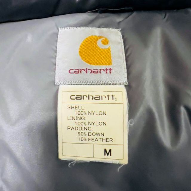 carhartt(カーハート)の【入手困難】carhartt × SOFILETA カーハートダウンジャケット黒 メンズのジャケット/アウター(ダウンジャケット)の商品写真