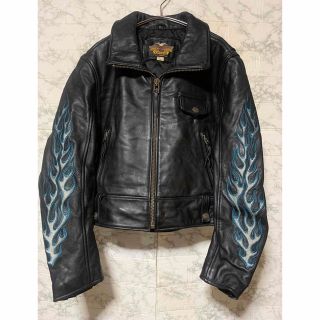 Harley Davidson - ハーレーダビッドソン レザーシャツ ジャケットの Harley Davidson - ハーレーダビッドソン レザーシャツ ジャケットの
