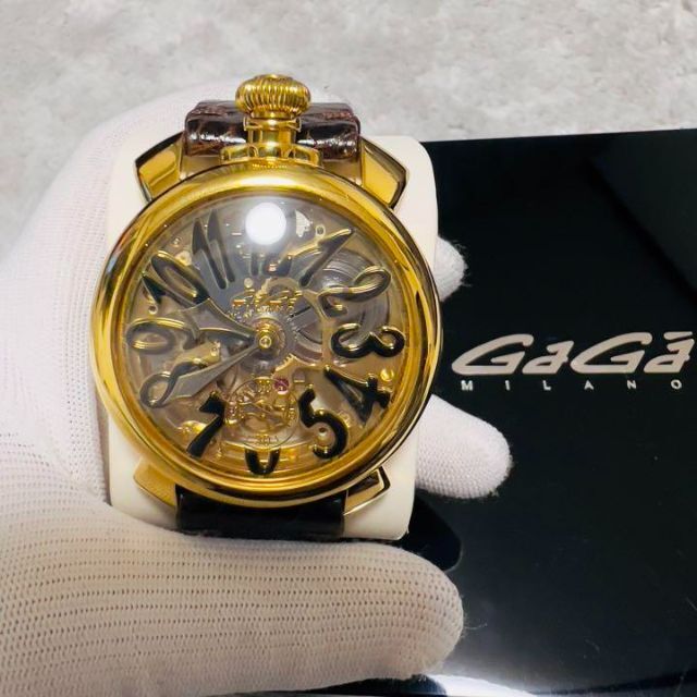 GaGa MILANO - 【正規品】ガガミラノ 腕時計 GAG531401 マヌアーレ48MM