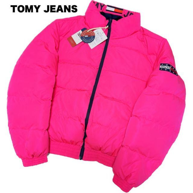 TOMMY JEANS(トミージーンズ)の【新品】TOMY JEANS トミージーンズ リバーシブル ダウンジャケット M レディースのジャケット/アウター(ダウンジャケット)の商品写真