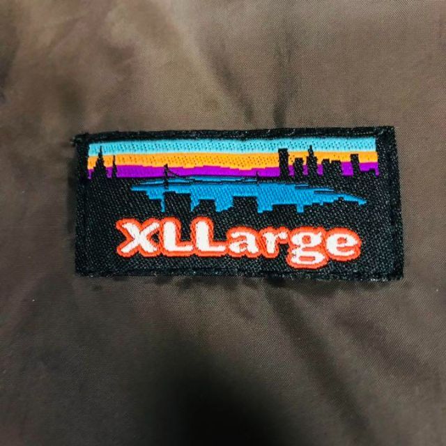 XLARGE(エクストララージ)のX-LARGE エクストララージ ナイロンジャケット ブラウン 大きいサイズ メンズのジャケット/アウター(ナイロンジャケット)の商品写真