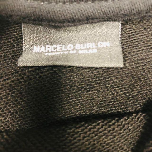 希少】 マルセロブロン 骨柄スウェット Marcelo Burlon バーロン