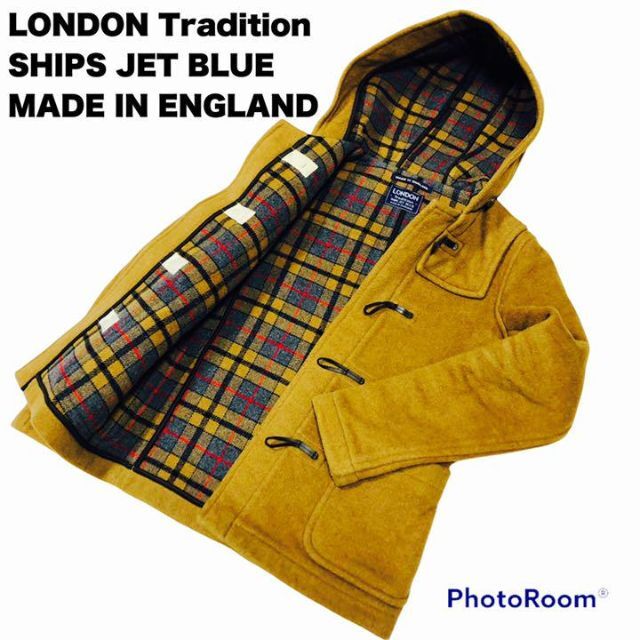 SHIPS JET BLUE(シップスジェットブルー)の【美品】LONDON Tradition ロンドントラディション ダッフルコート メンズのジャケット/アウター(ダッフルコート)の商品写真