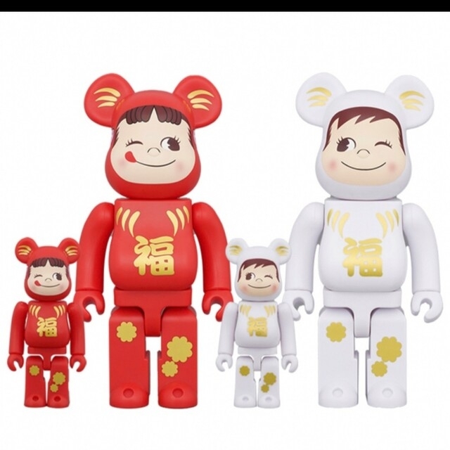 BE＠RBRICK BAPE® × ペコちゃん & ポコちゃん