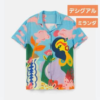 デシグアル(DESIGUAL)のミランダコラボ　シャツ　デシグアル(シャツ/ブラウス(半袖/袖なし))