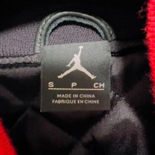 新品 価格 【極希少】NIKE ナイキ ジョーダン スタジャン 袖レザー本革