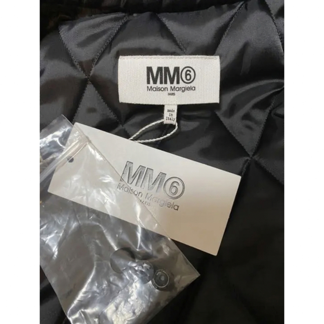MM6(エムエムシックス)の2019AW MM6 八の字 5zip ライダースダウンジャケット レディースのジャケット/アウター(ダウンジャケット)の商品写真