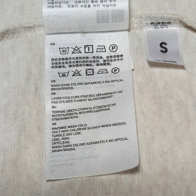 UNIQLO(ユニクロ)のユニクロ　カットソー　長袖フード　S レディースのトップス(カットソー(長袖/七分))の商品写真