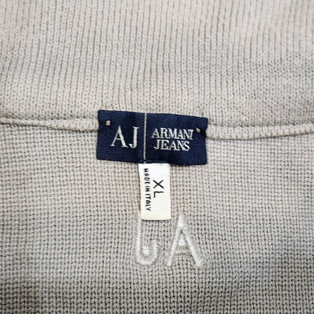 ARMANI JEANS(アルマーニジーンズ)のARMANI JEANS　ジップアップニット メンズのトップス(ニット/セーター)の商品写真