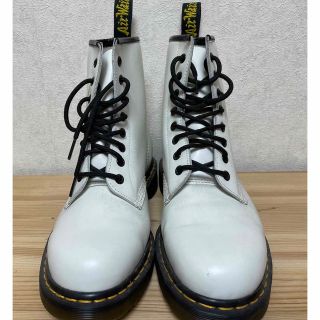 ドクターマーチン(Dr.Martens)の☆UK6サイズ ドクターマーチン Dr.Martens 8ホール 白 未使用(ブーツ)