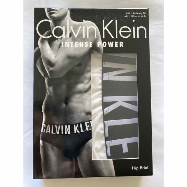 Calvin Klein(カルバンクライン)のカルバンクライン インテンスパワー ヒップブリーフ Ｓサイズ 色ホワイト メンズのアンダーウェア(その他)の商品写真