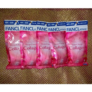 ファンケル(FANCL)のファンケル　ディープチャージコラーゲン　20日×5袋セット　合計100日分(コラーゲン)