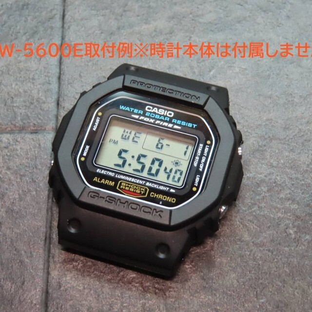 G-SHOCK(ジーショック)のG-SHOCK/Gショック ラバーベゼル DW-5600【1545 3229】 メンズの時計(その他)の商品写真