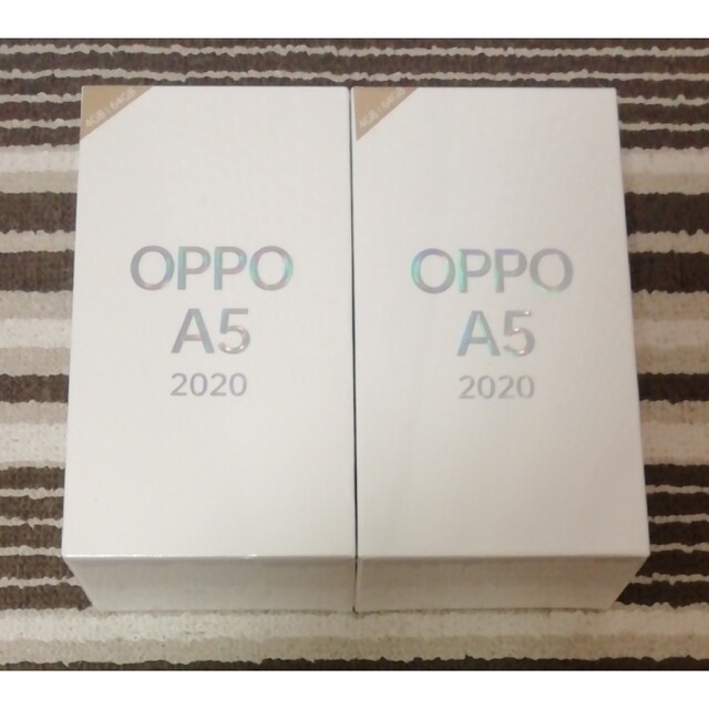 OPPO A5 2020 simフリー　2台