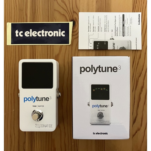 TC ELECTRONIC Polytune 3 ポリフォニック チューナー