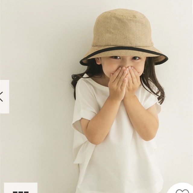 URBAN RESEARCH DOORS(アーバンリサーチドアーズ)のURBAN RESEARCH DOORSウォッシャブルUVハット(KIDS) キッズ/ベビー/マタニティのこども用ファッション小物(帽子)の商品写真