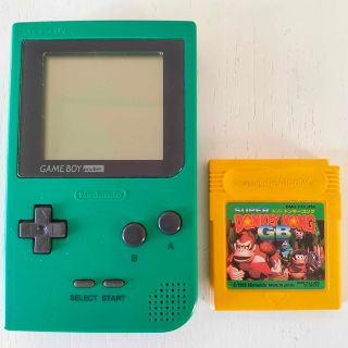 GB 任天堂 ゲームボーイ ポケットカメラ グリーン 本体