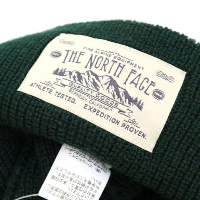 THE NORTH FACE(ザノースフェイス)の【中古】ザノースフェイス THE NORTH FACE ポリエステルアクリル ニットキャップ 帽子【サイズFREE】【メンズ】 メンズの帽子(ニット帽/ビーニー)の商品写真