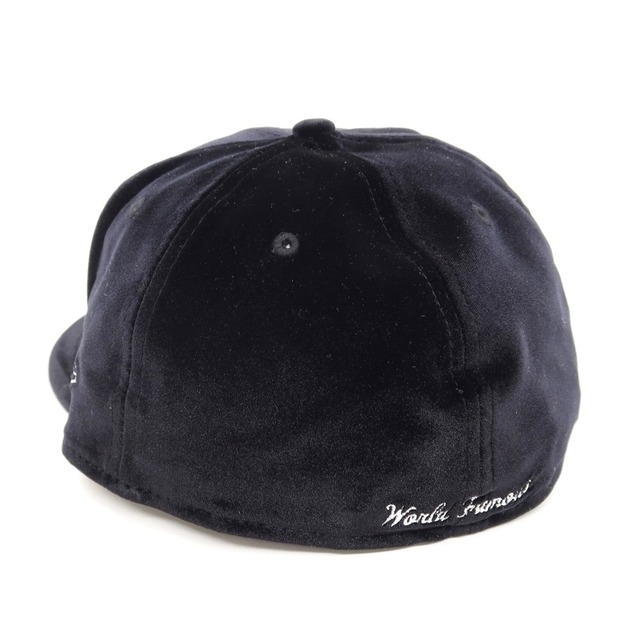 シュプリーム Supreme 2022年秋冬 Velour Box Logo New Era ベロア ベースボールキャップ 帽子【サイズ7 5/8】【メンズ】