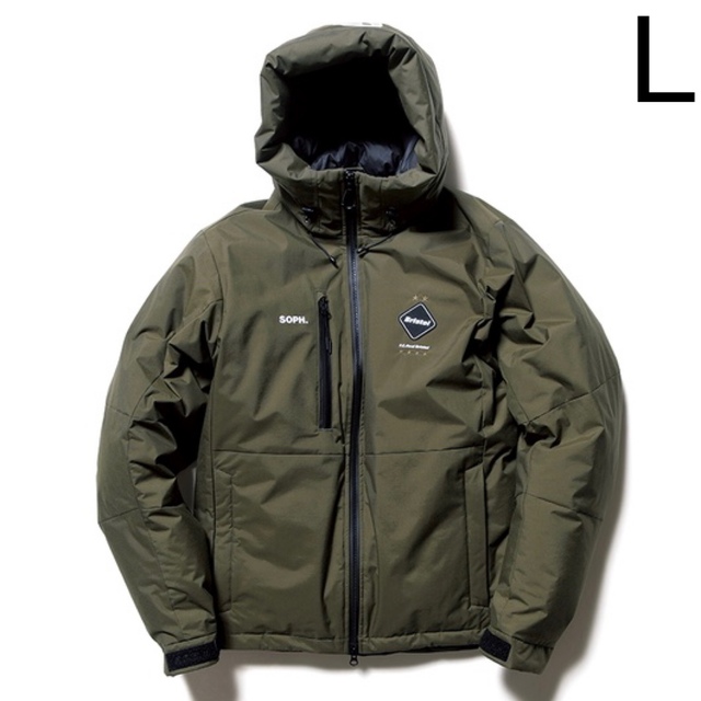 F.C.R.B. - F.C.Real Bristol TOUR DOWN PARKA カーキ Lの通販 by