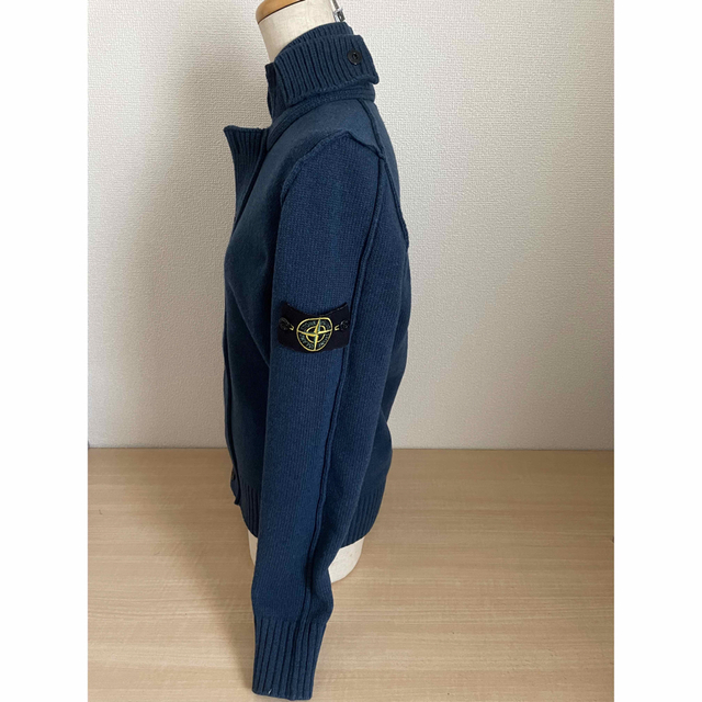 STONE ISLAND(ストーンアイランド)の美品　ストーンアイランド ジップニットジャケット S スナイデルニット メンズのトップス(ニット/セーター)の商品写真