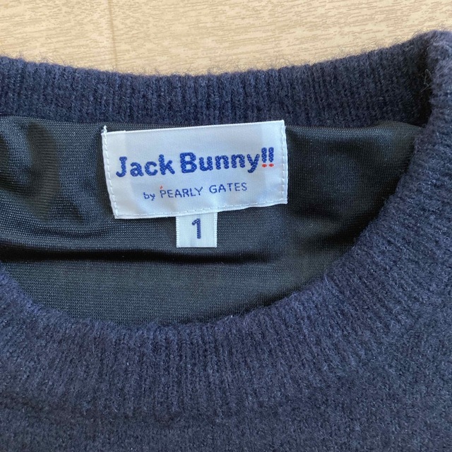 最終お値引き【Jack Bunny!!】裏地付きクルーネックニット 3