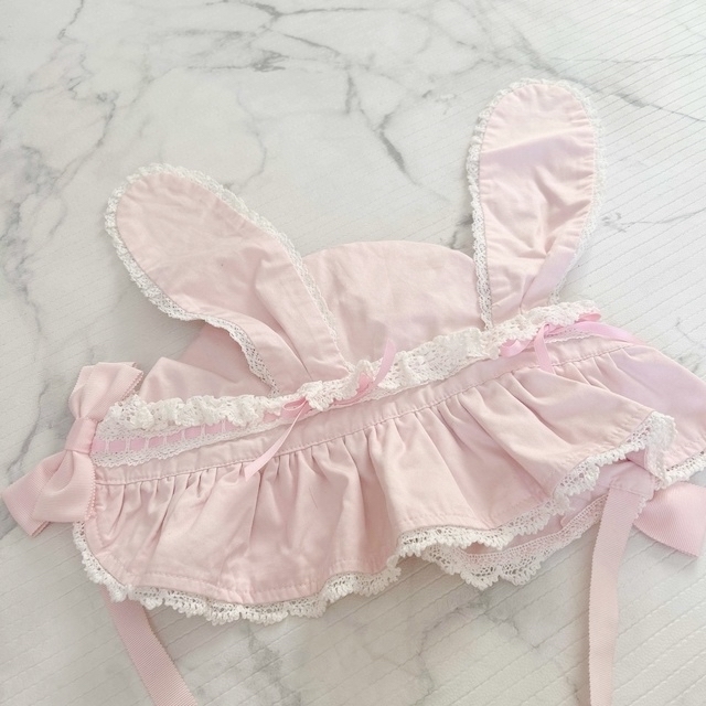 ベイビー♡ 新品♡ 未使用♡ 懐古♡ 激レア♡ うさ耳ボンネット