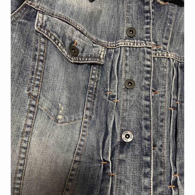 D&G(ディーアンドジー)のD＆G Gジャン　デニム　ジャケット　定番　超美品 メンズのジャケット/アウター(Gジャン/デニムジャケット)の商品写真