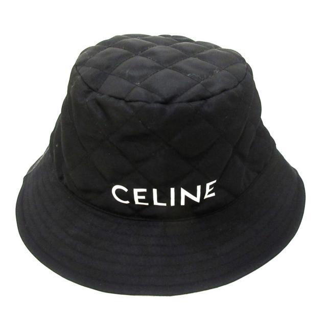 魅力的な価格 celine - セリーヌ 帽子 L バケットハット 黒 その他