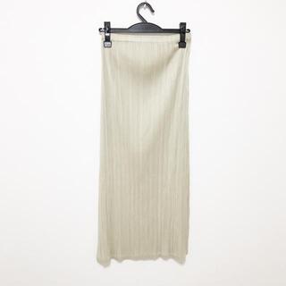 美品　プリーツプリーズ　スカート　サイズ3 ロングスカート 正規品、日本製