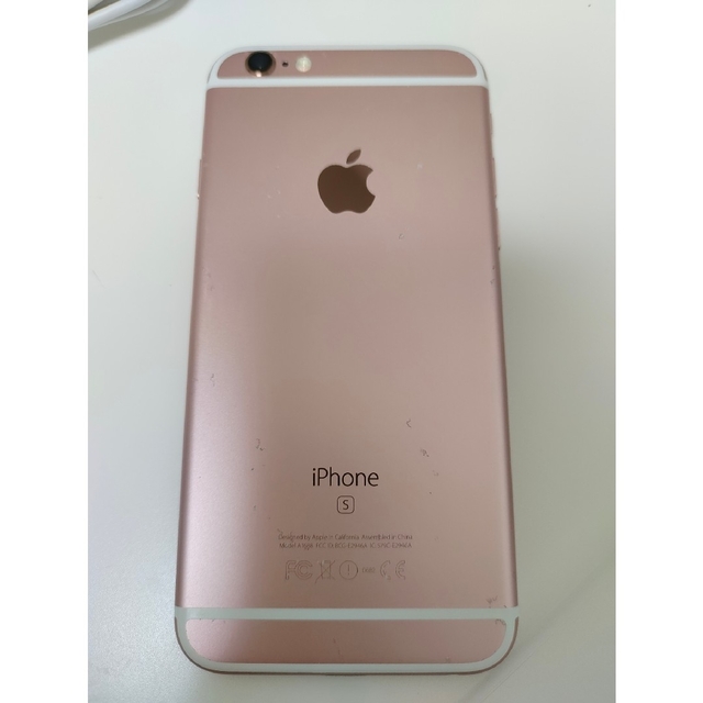 iPhone(アイフォーン)のiPhone6s SIMフリー 16GB ローズゴールド スマホ/家電/カメラのスマートフォン/携帯電話(スマートフォン本体)の商品写真