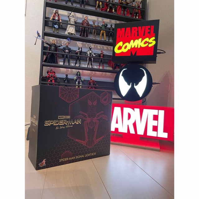 Hot Toys(ホットトイズ)のホットトイズ　スパイダーマン　ライトボックス エンタメ/ホビーのフィギュア(アメコミ)の商品写真