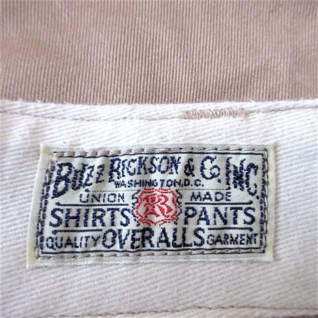 Buzz Rickson's(バズリクソンズ)のバズリクソンズ パンツ サイズ34 S メンズ メンズのパンツ(その他)の商品写真
