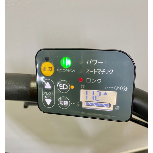パナソニック ギュットアニーズ 20インチ 8.9ah パワフル 白 電動