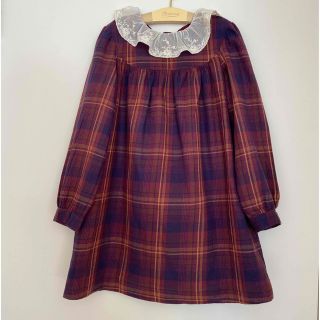 ボンポワン チェックワンピースの通販 95点 | Bonpointを買うならラクマ