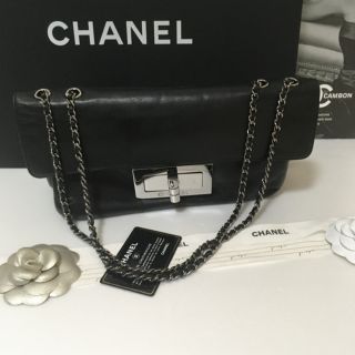 シャネル(CHANEL)の専用♡激レア★美品♡シャネル 2.55 チェーンショルダーバッグ ブラック正規品(ショルダーバッグ)