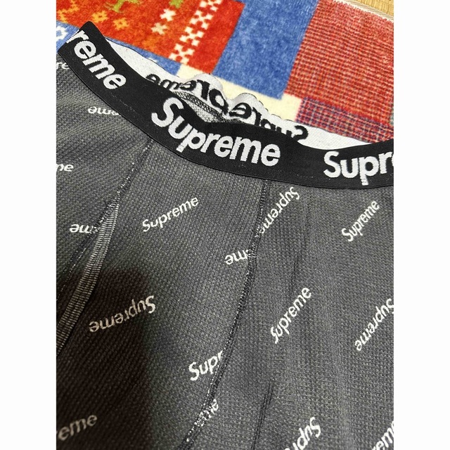 Supreme Hanes Thermal Pant Woodland 新品