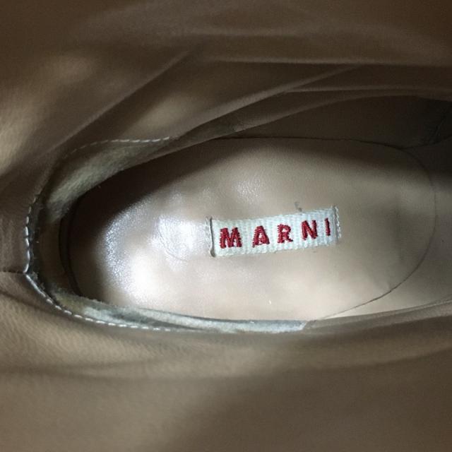 Marni(マルニ)のマルニ ブーツ 38 レディース - レザー レディースの靴/シューズ(ブーツ)の商品写真