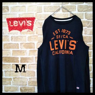 リーバイス(Levi's)のリーバイス シャツ ロンT 古着 90s Mサイズ ビッグロゴ(Tシャツ/カットソー(七分/長袖))