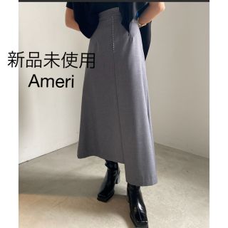 アメリヴィンテージ(Ameri VINTAGE)のameri MEDI ASYMMETRY STITCH SKIRT 新品未使用(ロングスカート)